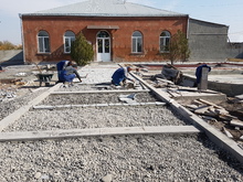                  Բարեկարգվում է  Ջրահովիտ համայնքի մանկապարտեզի բակը