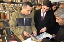 Կառավարության անդամները գրքեր են նվիրել Արմաշի գրադարանին