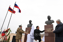 Երասխում բացվել է Ադրբեջանի կողմից խոցված ռուսական ուղղաթիռի զոհված սպաների հուշարձանը