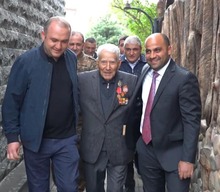 Հայրենական մեծ պատերազմի վետերան Վարոս Ավետիսյանը տոնել է ծննդյան 100-ամյակը