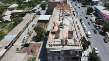 Սկսվել են Վեդու քաղաքային և Լուսառատ բնակավայրերի բնակելի շենքերի տանիքների նորոգման աշխատանքները 