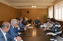 Ոռոգվող գյուղատնտեսության զարգացումը Արարատի մարզում․ քննարկում Մարզպետի աշխատակազմում