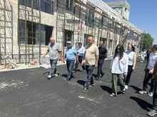 Մարզպետն ու պատգամավորները շրջել են մարզում կառուցվող դպրոցներում Մարզպետն ու պատգամավորները շրջել են մարզում կառուցվող դպրոցներում